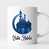 TODOLIA -11Oz- Yalla Habibi Coffee Mug, Funny Arabs Arabic Coffee Cup, Islam Islamic Mug Gift, Muslim Gift Mug, Eid Mubarak Gift Mug, Ramadan Ceramic Glossy Mug Gift For Family, Friend, Coworkers