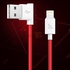 HOCO UPL11 1.2M Quick Charging Data Cable USB Charger Sync Data Cable For Apple iPhone/iPad-Red