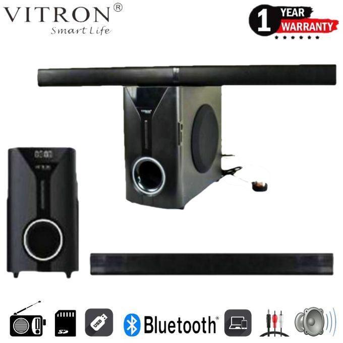 Vitron V527 2.1 CH Soundbar With Tall Boy Speaker System- Immersive Audio Experience!