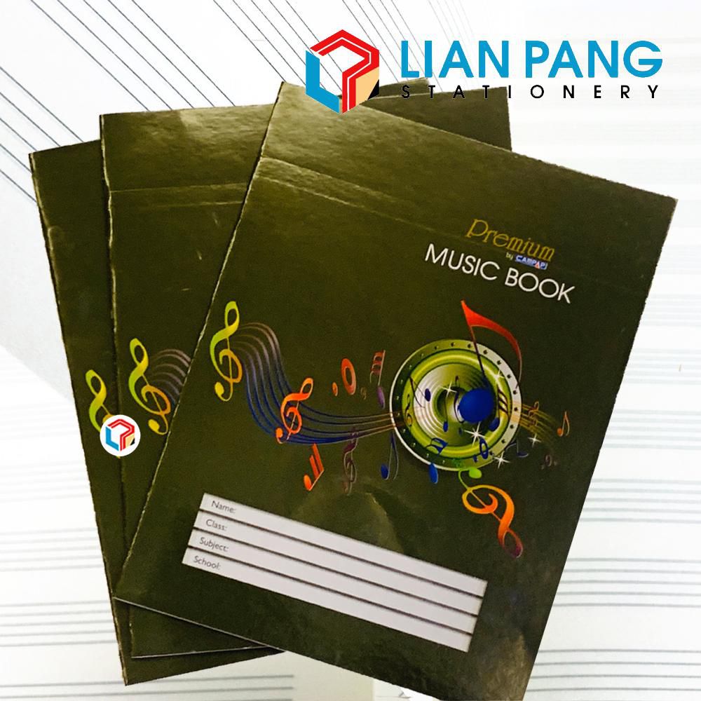 Campap Music Exercise Book F5 40page CA3521