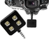 Margoun LED Flash for iPhone & iPad LED Light for iPad and Android devices, Black