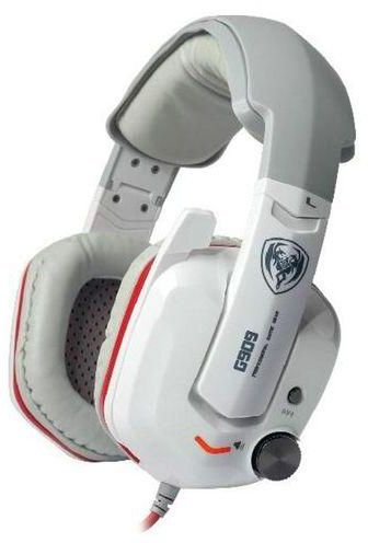 Universal Somic G909 Wired Headphones 7.1 Virtual Surround Sound USB Gaming Headphone Headset With Mic Volume Control Vibration Function White