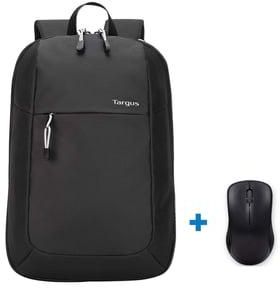 Targus TSB966GL/1620WM 15.6" Intellect Essentials Backpack + Rapoo 1620 Wireless Optical Mouse