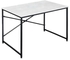 Desk, 120 cm, White / Black - H01150