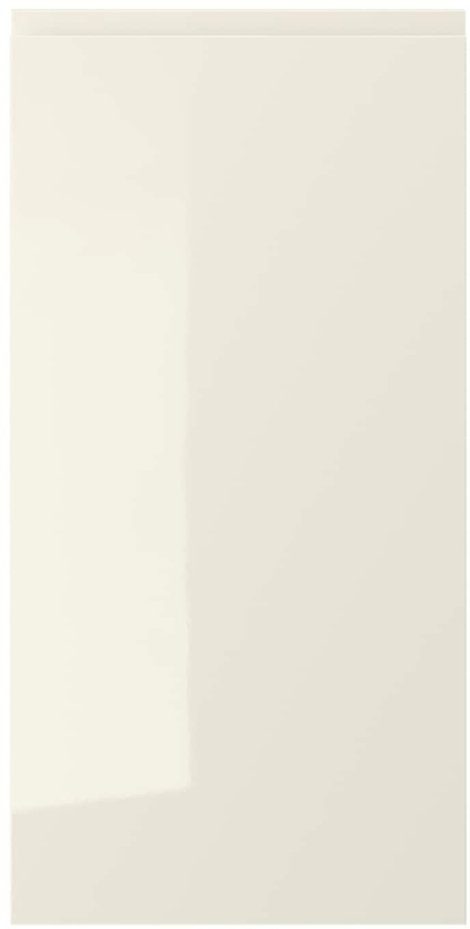 VOXTORP Door - high-gloss light beige 40x80 cm