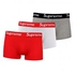 Supreme Design 3 IN 1 Pack Red or Black White and Grey Boxers