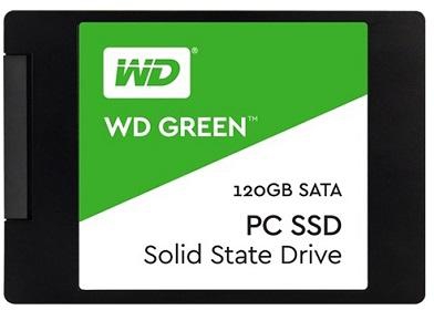 WD 120GB Green PC SSD  2.5" SATA III 6Gb/s 7mm Solid State Drive
