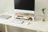 Navodesk Premium Wooden Monitor Riser With Drawer, Minimalistic Monitor Stand For iMac &amp; PC