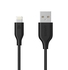 Anker PowerLine 3ft Apple MFI Certified lightning to USB Cable sturdy  Charging Cord for IPhone , iPad, iPod Gray