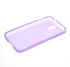 Glossy Surface Matte Inner Soft TPU Case & Screen Guard for Samsung Galaxy S5 G900 [Purple]