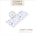 Comfy Living Buckwheat Baby Pillow 14x33cm  (Pink Bird)