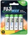 Fuji Aa4 Enviromax Alkaline Battery Pack