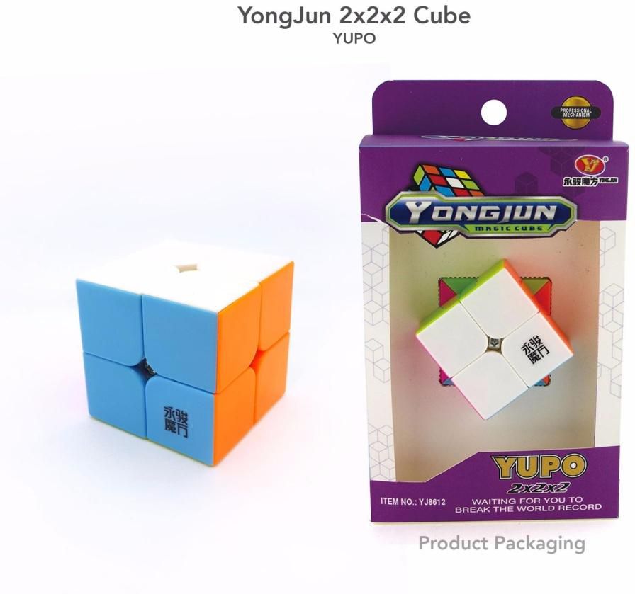 Slstoys YongJun Brain Teaser Kids Toys Magic Rubik Cube 2x2x2
