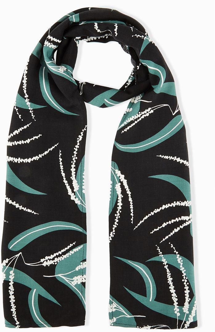 Palm Print Dress Scarf