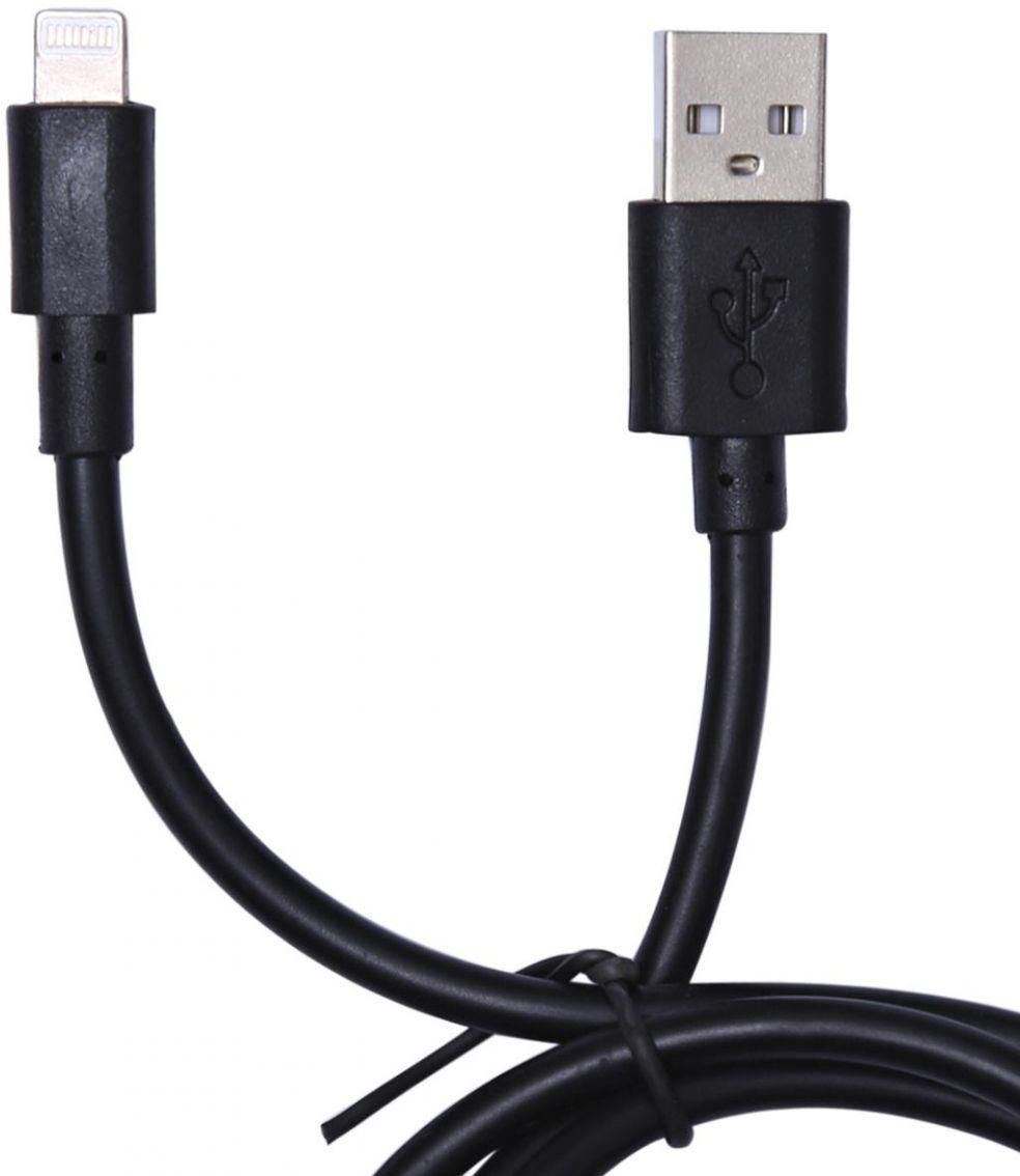 USB to Lightning Charge and Sync 1 Meter Cable, Black