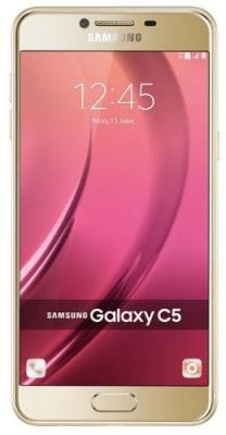 Samsung Galaxy C5 Dual SIM - 32GB - 4GB RAM - Gold