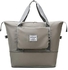 Travel Bag With Shoe Compartment Weekender Overnight Shoulder Bags Sports Tote Gym Bag for Women and men, Grey, Large