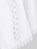 Plus Size Lace Trim Hollow Out Cinched Flare Sleeves T-shirt - M | Us 10