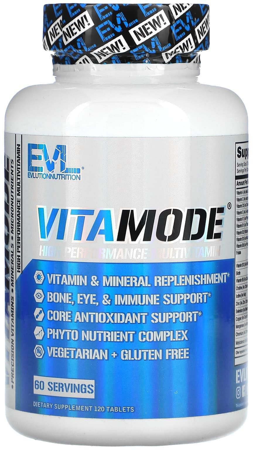 إيفلوشن نوتريشن‏, VitaMode، متعدد الفيتامينات عالي الأداء، 120 قرصًا