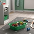 TROFAST Storage box, green, 42x30x10 cm - IKEA