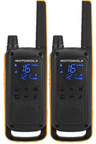 Motorola Talkabout Walkie Talkies T82 Extreme Twin Pack With Charger UK