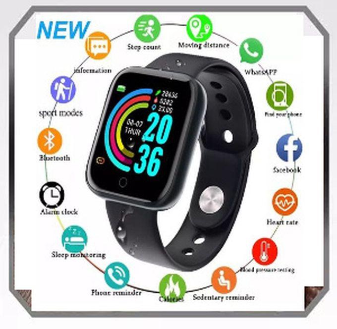 Y68 Multipurpose Smart Watch For Kids/Men/Women