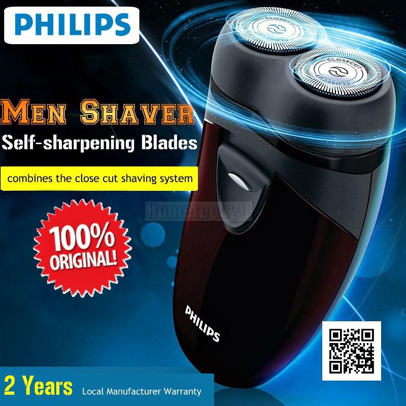Philips Shaver Battery Powered Electric Shaver (Black)