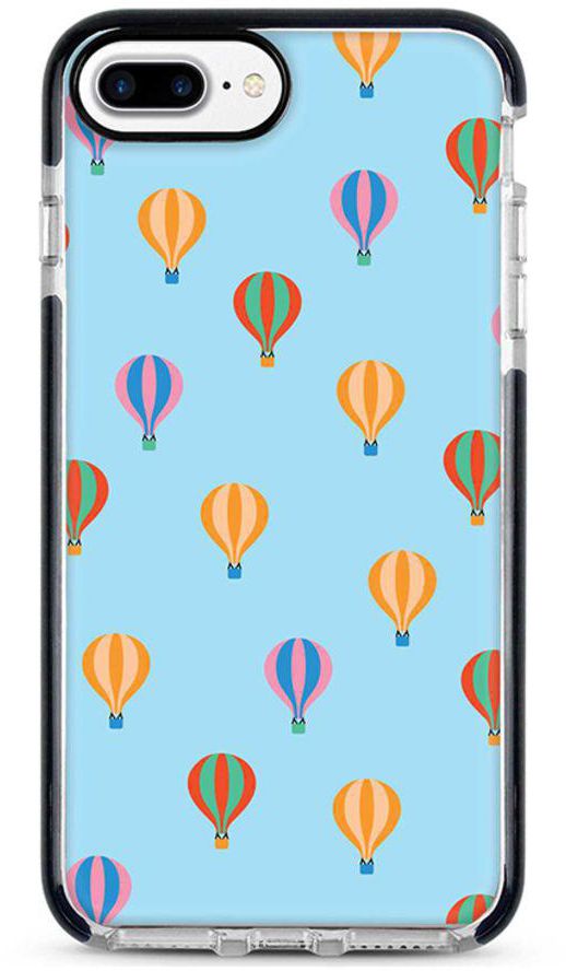Protective Case Cover For Apple iPhone 7 Plus Hot Balloons Full Print