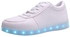 LED Light Shoes for Unisex By DD Star, White, Size 38 EU - 8D16058