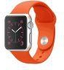 Silicone Sport Replacement Wrist Band Strap for Apple Watch 38mm - Orange