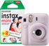 FujiFilm Instax Mini 12 Instant Camera - Lilac Purple, with Instax Mini Film Sheets - 20 Packs