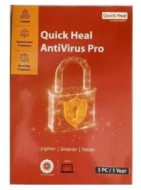 Quick Heal Antivirus Pro - 3 Users