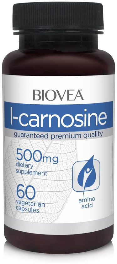 L-CARNOSINE 500mg 60 Vegetarian Capsules