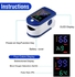 Accurate Fingertip Pulse Oximeter/Oxygen/heart Rate Monitor 4 Color LED Display