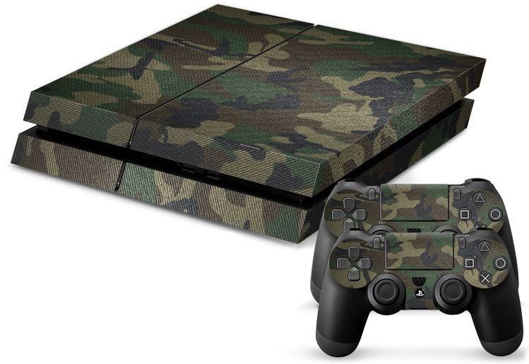 Skin for Sony PlayStation 4 Console System plus Two skins for PS4 Dualshock Controller no 061