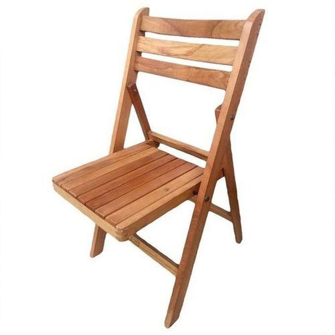 كرسى خشب قابل للطى