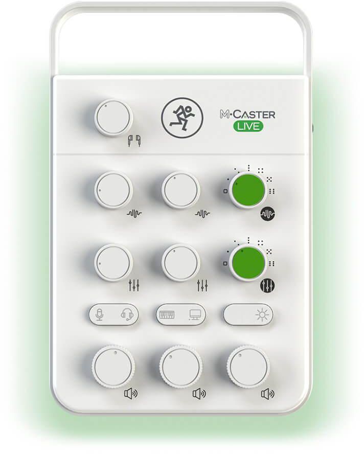 Mackie
                                M•Caster Live Portable Livestreaming Mixer - White