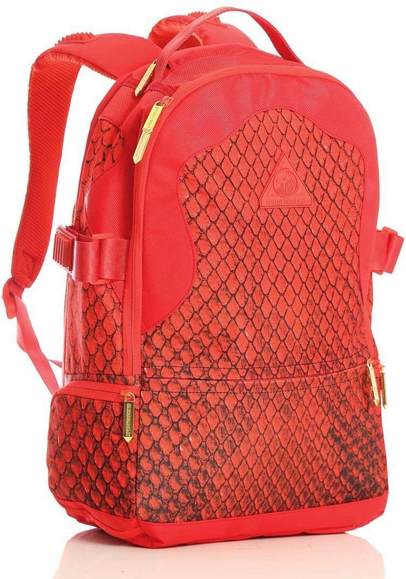 SPRAYGROUND Red Rython Backpack for Kids, Red, B158