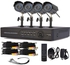 CCTV SYSTEM HIGH REVOLUTION 700  TVL NIGHT VESION CAMERA SYSTEM with 8 CH DVR  AND 1000 GB HARD DISK