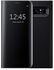 Mooncase Samsung Galaxy S7 Edge Case ,[Perfect Fit] Translucent Mirror Flip Shell Ultra Smart Slim Cover