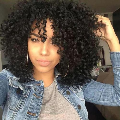 Afro Kinky Curly Wig Fibre Heat Resistant Wig price from jumia in ...