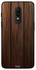 Skin Case Cover -for One Plus 6 Wooden Vertical Pattern Wooden Vertical Pattern