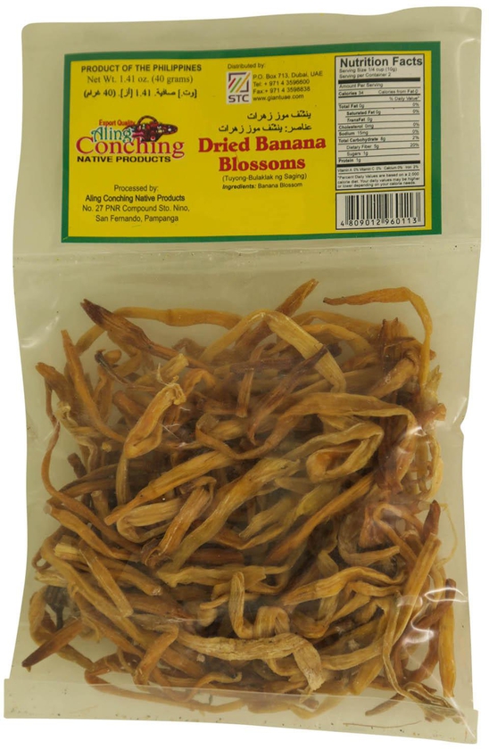 Aling Conching Dried Banana Blossoms 40g