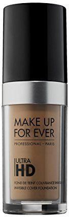 Make Up For Ever Ultra Hd Invisible Cover Foundation Color 128 , Y415, Almond