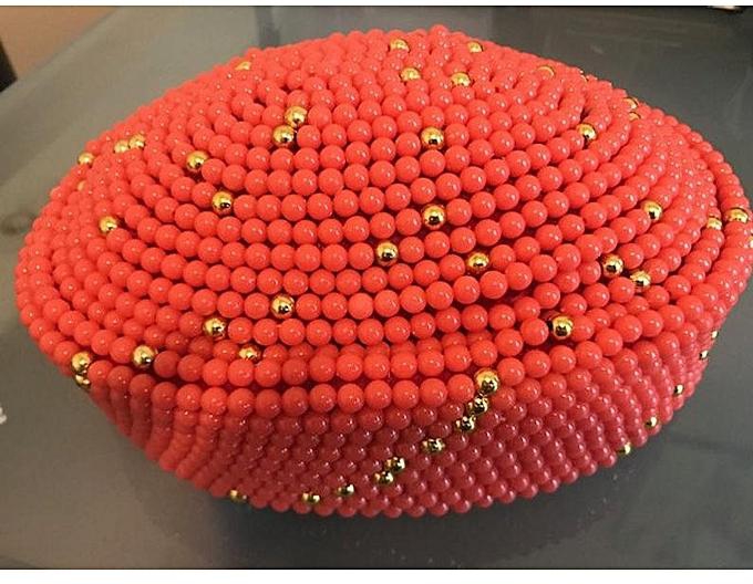 Fashion Coral Beads Traditional Cap price from jumia in Nigeria