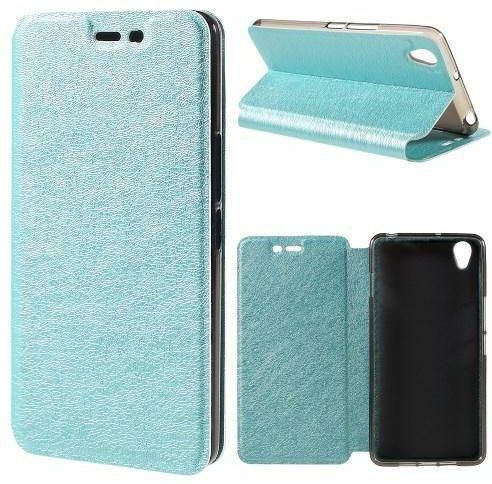 Ozone Crazy Horse Leather Stand Flip Cover for OnePlus X - Blue