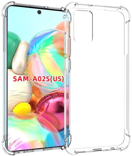 Generic Clear Transparent TPU Case For Samsung Galaxy A02S