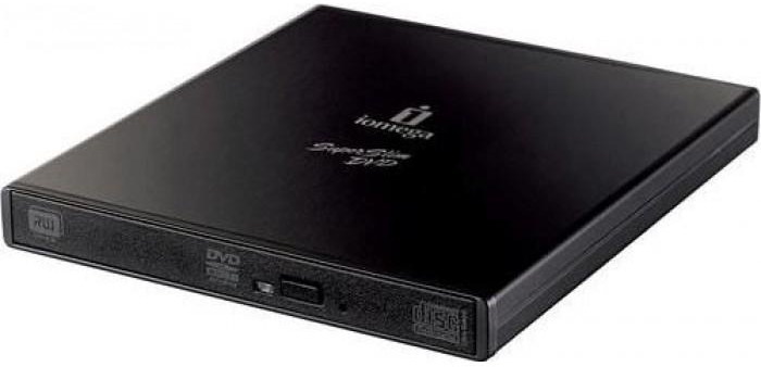 Iomega 34427 SuperSlim USB 2.0 8x DVD Writer External Optical Drive