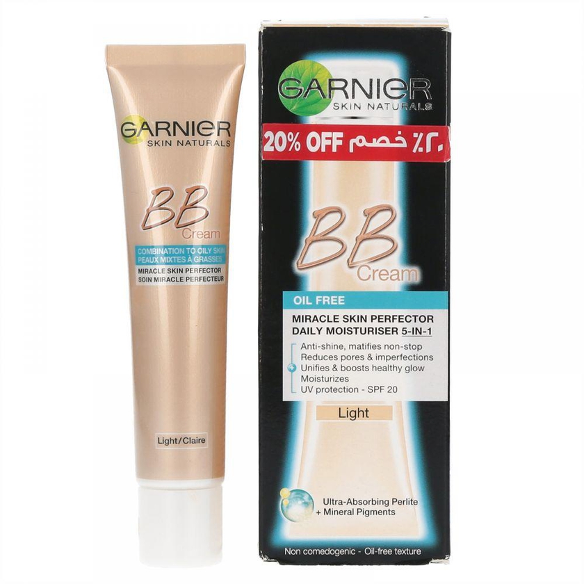 Garnier Skin Naturals BB Cream Oil Free - Light, 40ml