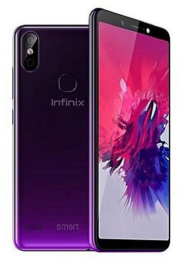 Infinix Smart 3 DUAL 4GLTE 5.5" HD+ (16GB+1GB) (13MP+8MP), Fingerprint, Face Unlock - Cosmic Purple